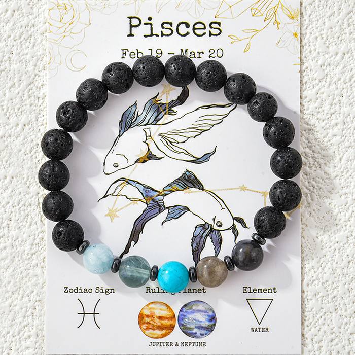Zodiac Stone Bracelet